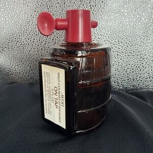 Vntg Avon After Shave On Tap collectible amber glass 5 oz bottle beer keg empty